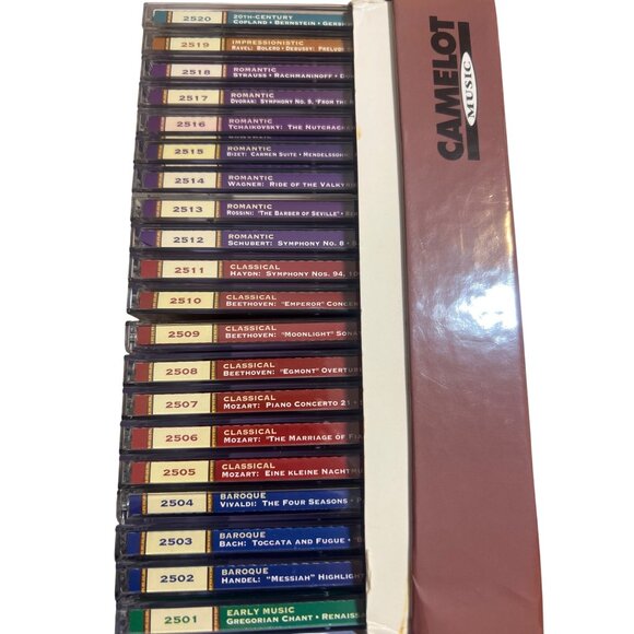 Camelot Music Classical Collection 20 CD Box Set Digital Surround Sound Library - Picture 4 of 6